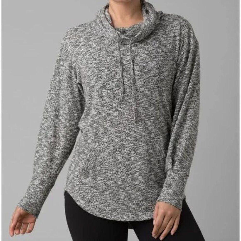 prAna Frieda Cowl Neck Drawstring Pullover Size Small